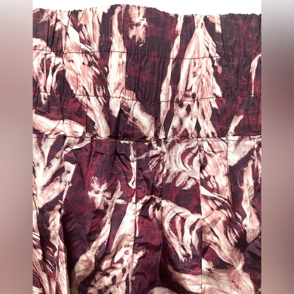 Free People Movement The Way Home Shorts Burgundy Pink Large Athletic, NWoT - Picture 3 of 12